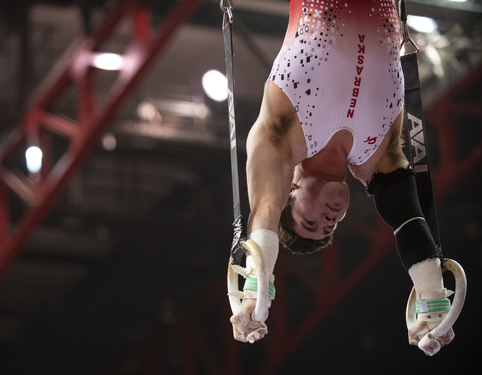 NU men's gymnastics vs. Illinois, Oklahoma, 2.2